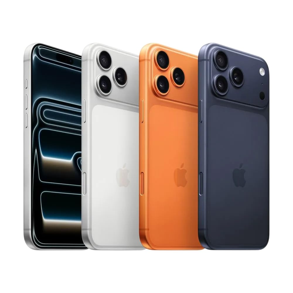 Apple iPhone 17 Pro Max, US Version, 256GB, eSIM, Deep Blue- Unlocked (Renewed Premium)