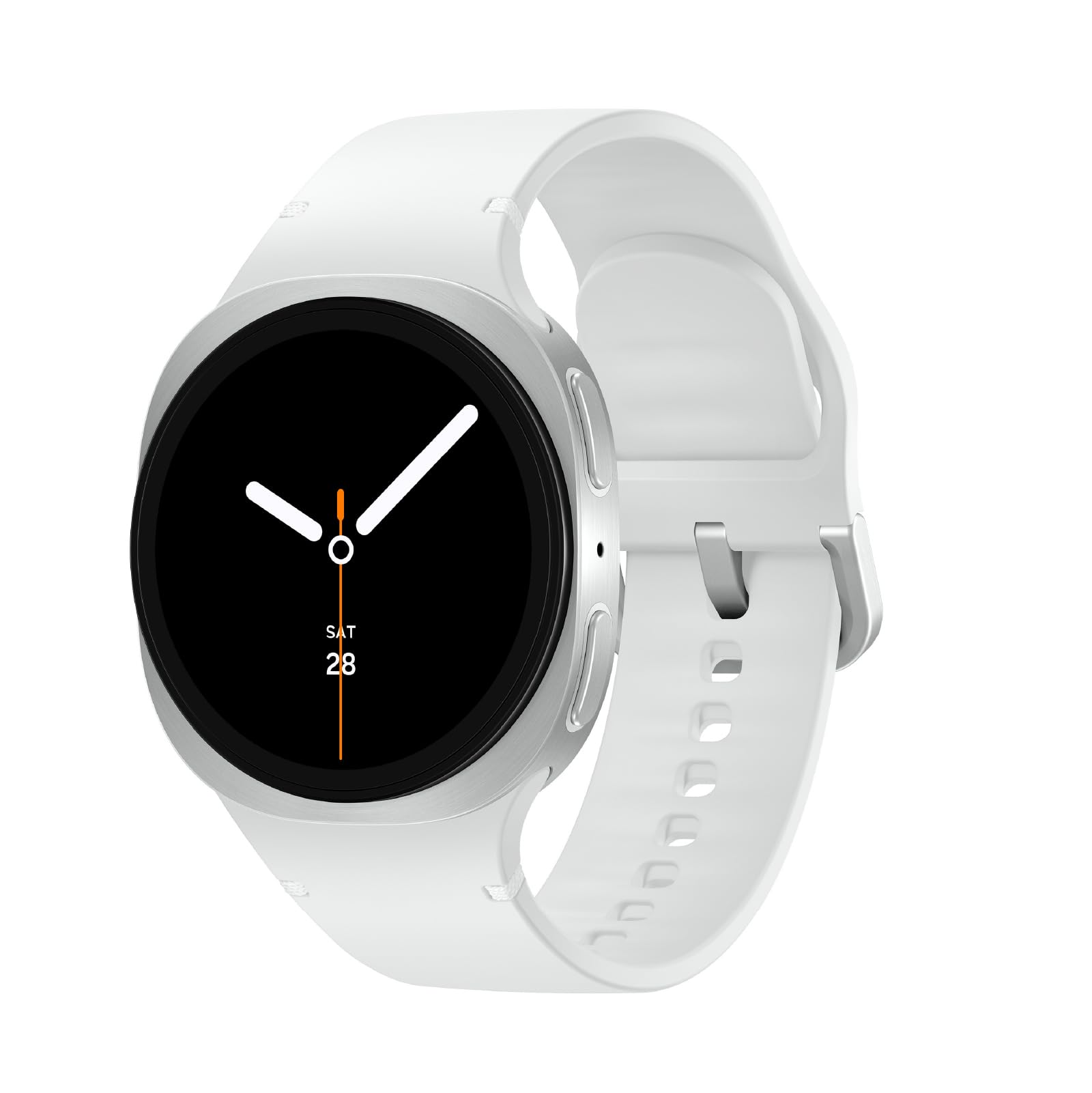 Samsung Galaxy Watch 8 (2025) 40mm Bluetooth Smartwatch, Cushion Design, Fitness Tracker, Sleep Coaching, Running Coach, Energy Score, Heart Rate Tracking, Graphite [US Version, 2 Yr Warranty]