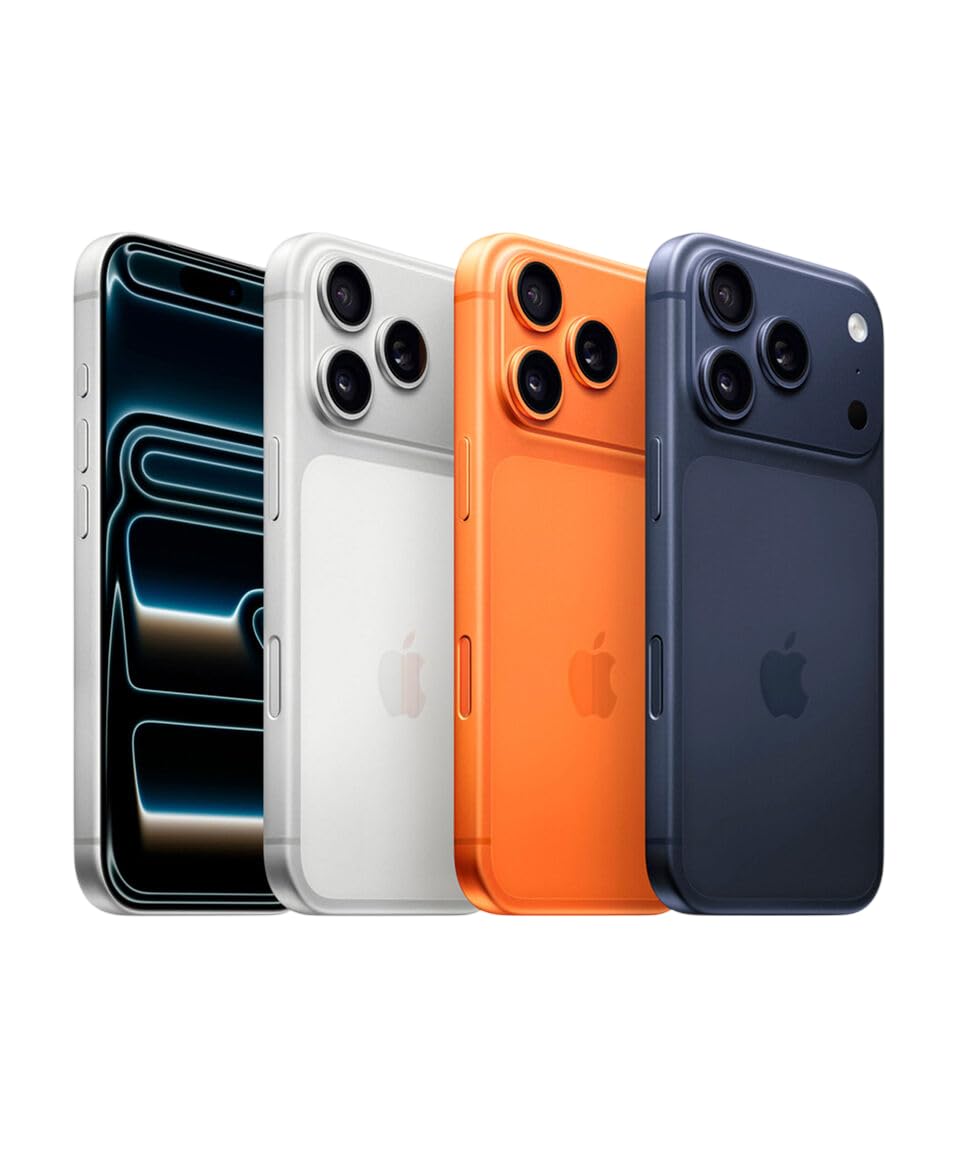 Apple iPhone 17 Pro Max, US Version, 256GB, eSIM, Deep Blue- Unlocked (Renewed Premium)