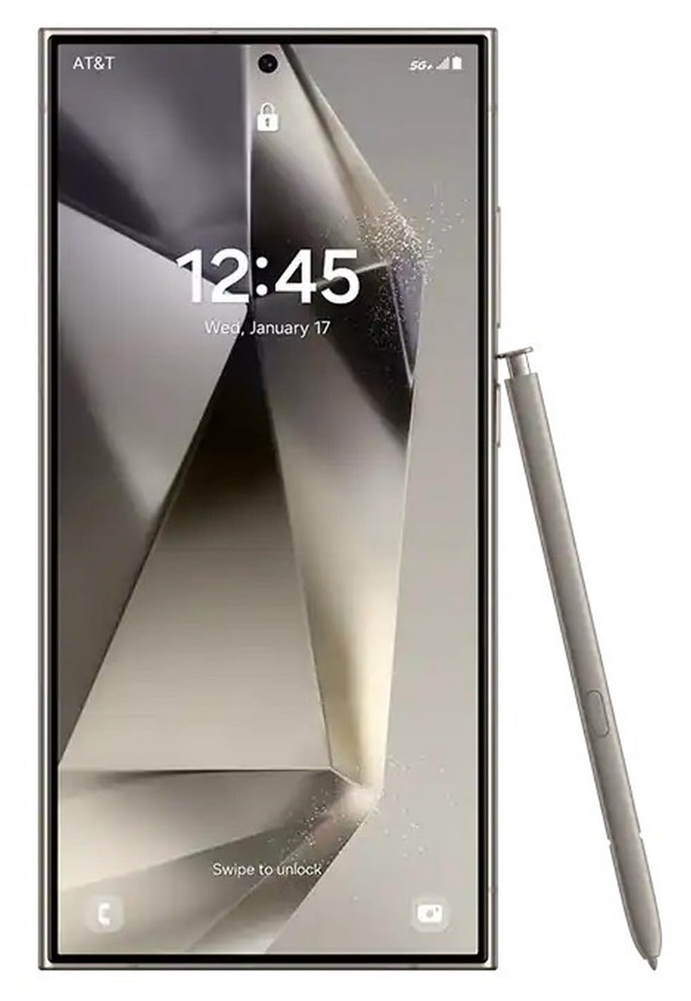 Samsung Galaxy S24 Ultra 5G, US Version, 256GB, Titanium Gray - Unlocked (Renewed)