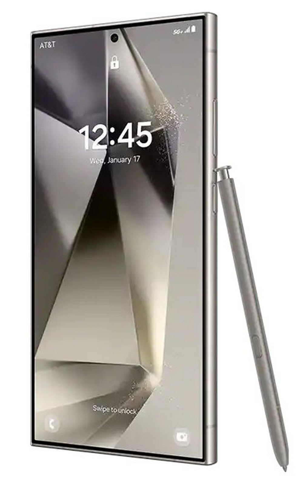Samsung Galaxy S24 Ultra 5G, US Version, 256GB, Titanium Gray - Unlocked (Renewed)