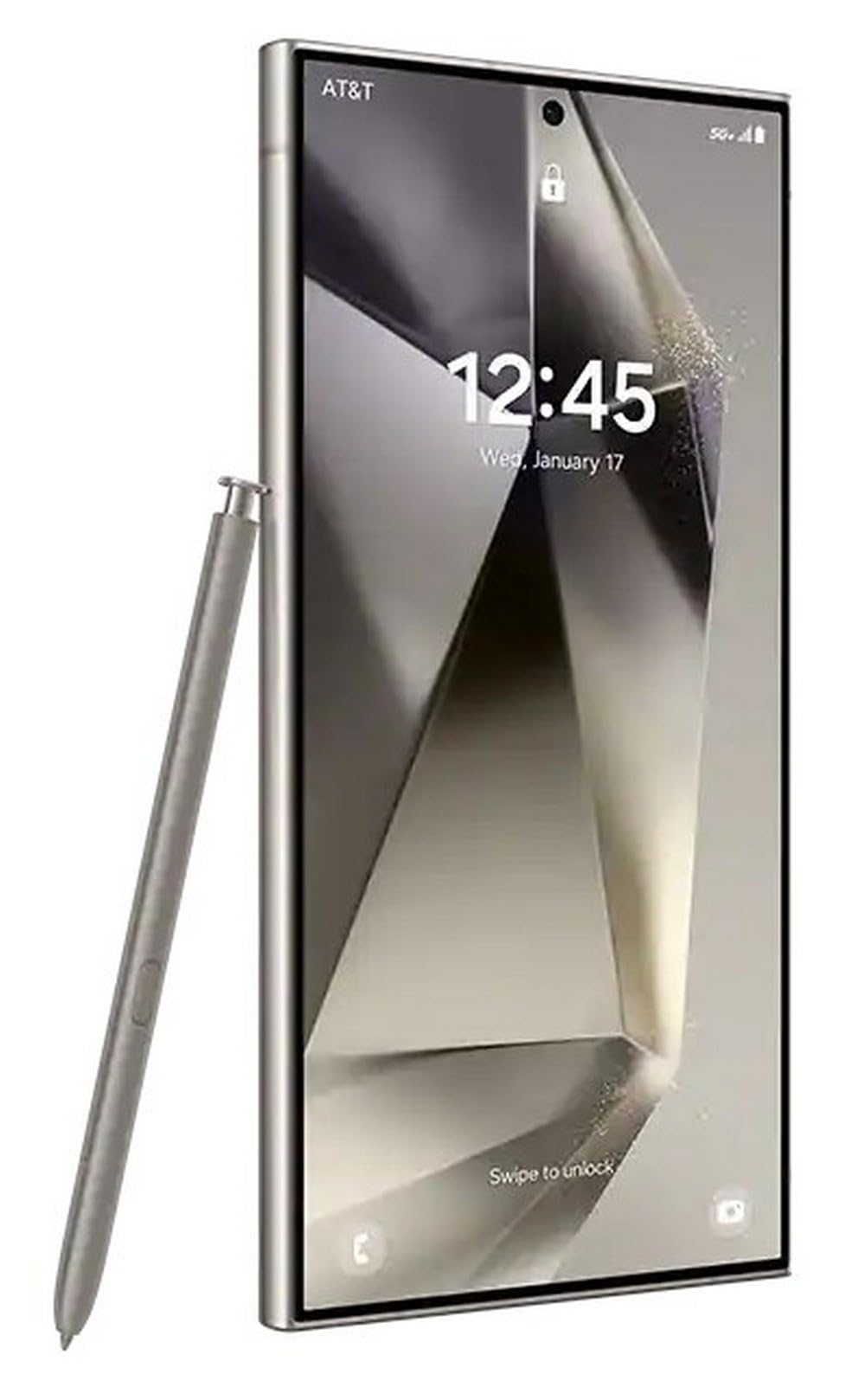 Samsung Galaxy S24 Ultra 5G, US Version, 256GB, Titanium Gray - Unlocked (Renewed)